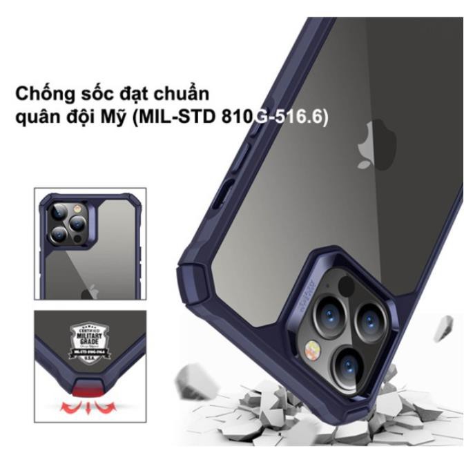 Ốp trong suốt AIR Armor cho IPhone 12/12Pro/12Promax - Chống Sốc - Thương Hiệu USA