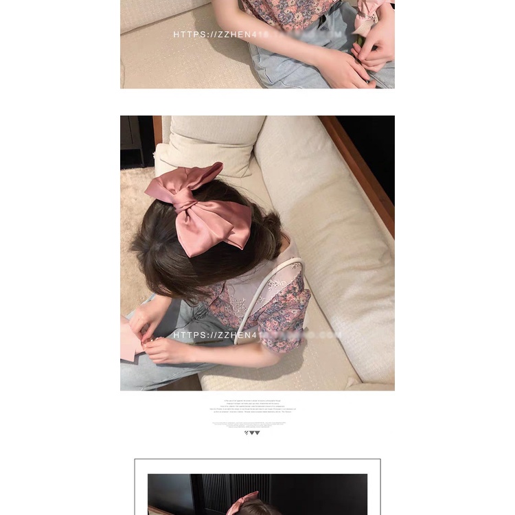 Áo Sơ Mi chiffon Tay Ngắn Phồng Cổ Búp Bê In Họa Tiết Hoa Thời Trang Mùa Hè Hàng Mới Dành Cho Nữ 2022