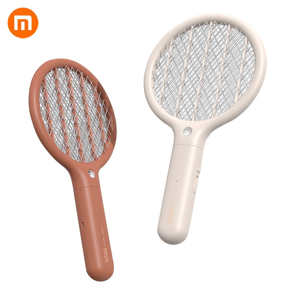 Vợt diệt muỗi điện XIAOMI YOUPIN Sothing USB mini có đèn LED thời lượng pin dài tản nhiệt đa năng