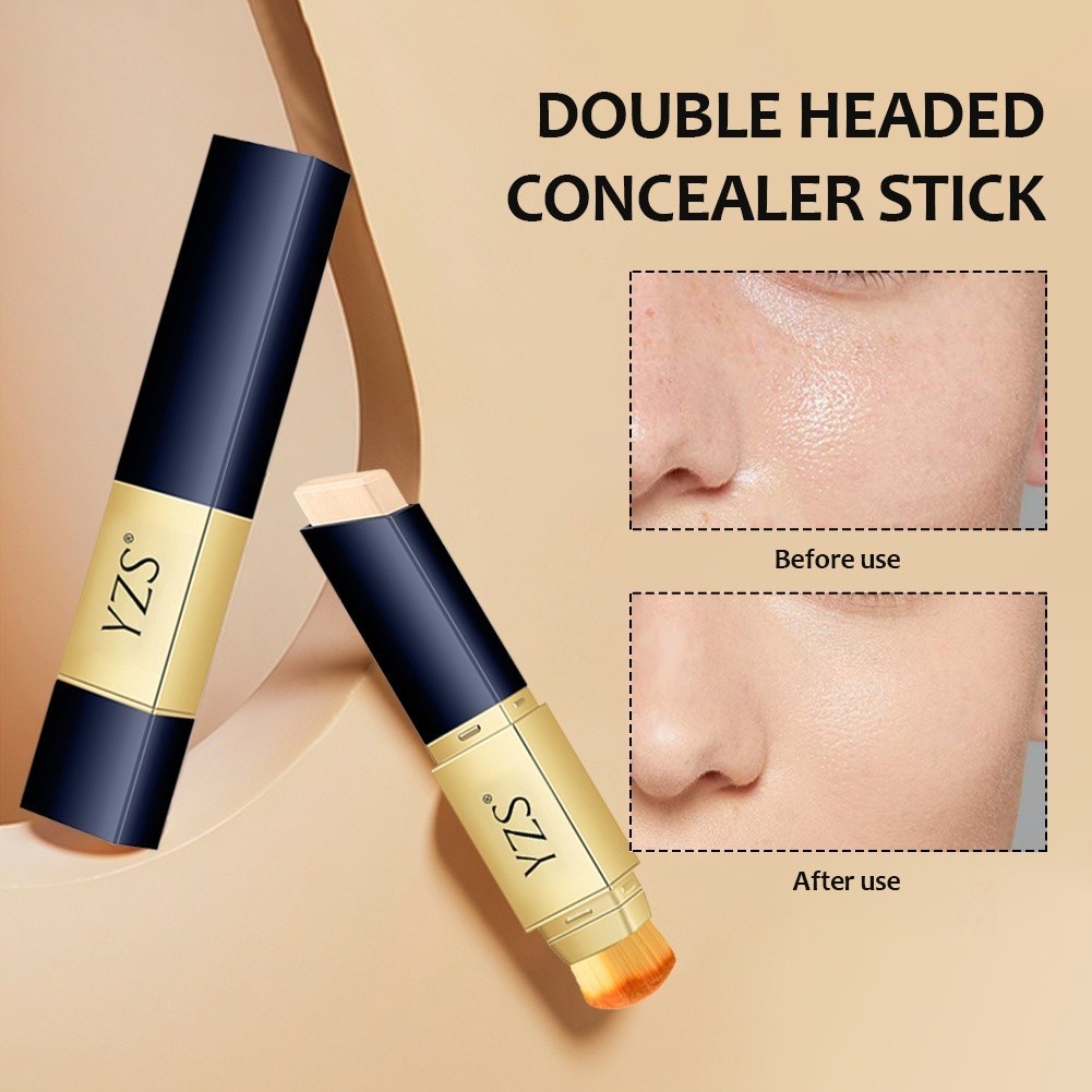 2022 Hàn Quốc Mới Yzs Cổ Tích Dính Mini Hai Đầu Che Khuyết Điểm Liquid Foundation Che Khuyết Điểm Chống Thấm Mồ Hôi-chứng Minh Dưỡng Ẩm Che Khuyết Điểm Dính VN