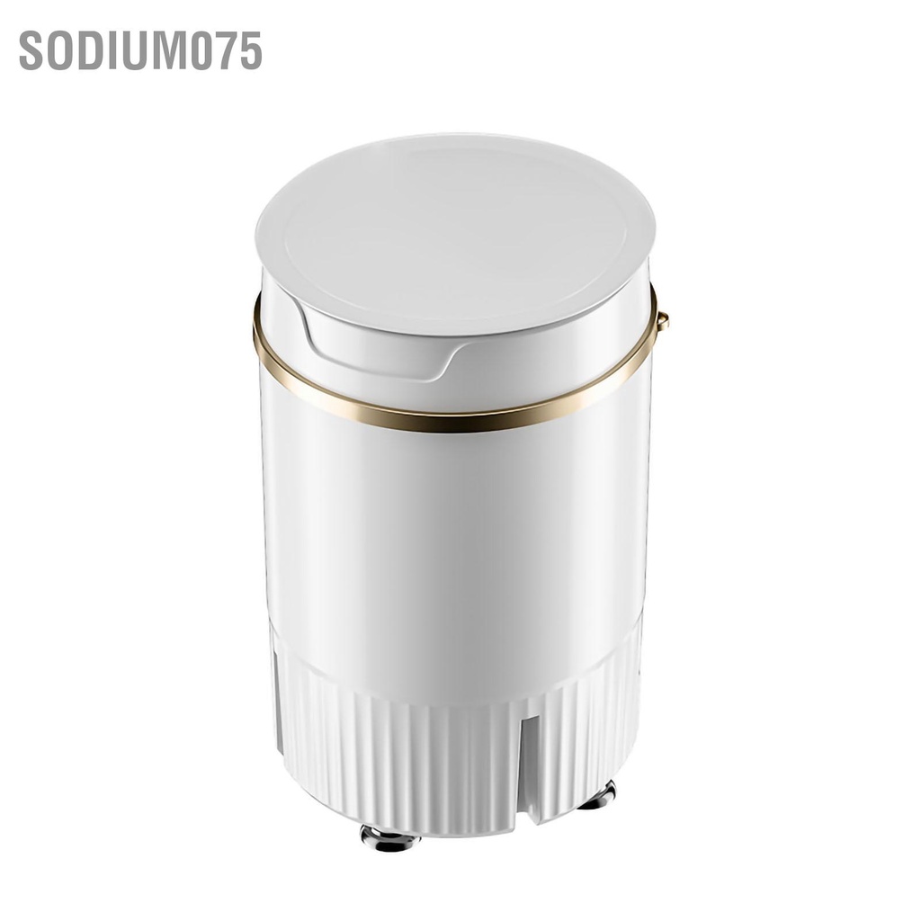 Có thể bán buôn Máy giặt mini Gia dụng bằng nhựa Phụ kiện ký túc xá bán tự động cho quần áo trẻ em AC 220V Sodium075 Hàng giao ngay