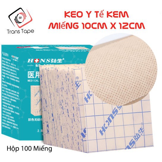 Keo Dán Ngực Tomboy -  Keo Y Tế  Miếng Cắt Sẵn 10x12cm cho Tomboy - Sb Transguy