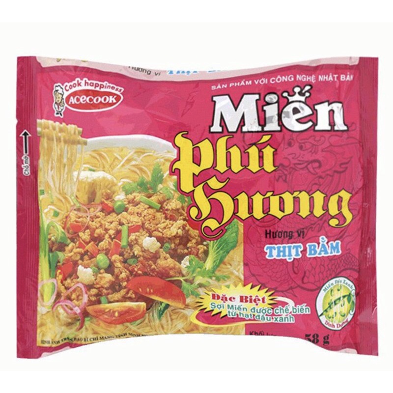 Thùng Miến Phú Hương Thịt Bằm Gói