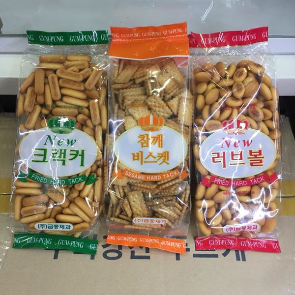 [ĐƯỢC MUA NHIỀU] Bánh quy lúa mạch hàn quốc New Cracker Gum Pung thơm ngon giòn rụm | BigBuy360 - bigbuy360.vn