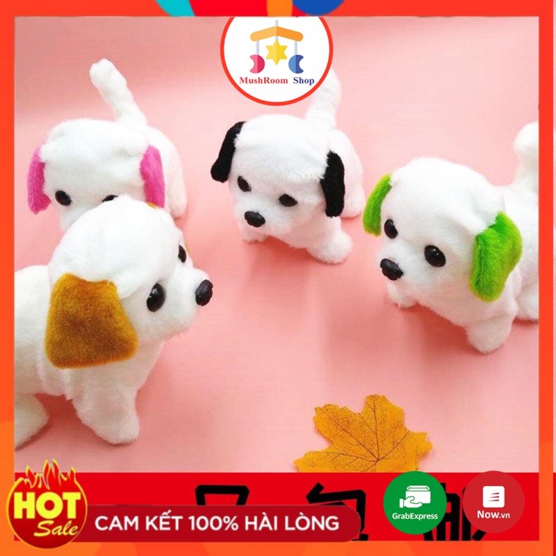 Đồ Chơi Chó Bông Biết Đi, Vẫy Đuôi, Biết Kêu Bibi Dành Cho Bé Rio Store Toys