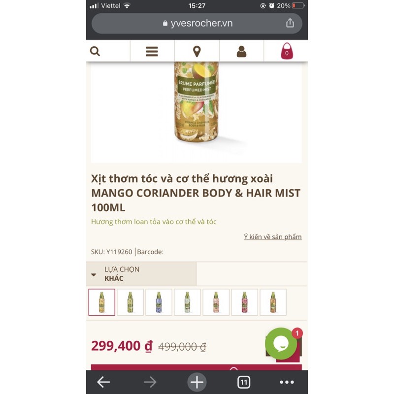 Nước hoa toàn thân và tóc MANGO CORIANDER BODY & HAIR MIST 100ML | BigBuy360 - bigbuy360.vn