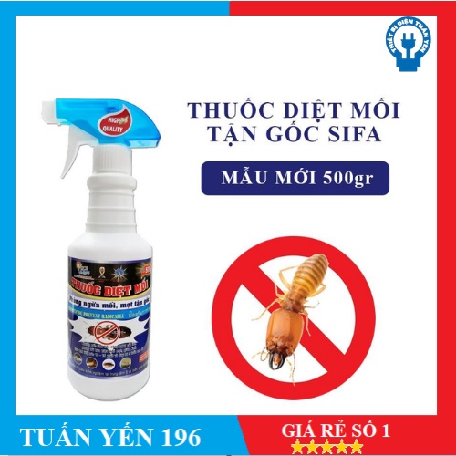 Thuốc diệt mối , diệt côn trùng 500g - thể tích thực 473ml dạng xịt phòng ngừa mối, mọt tận gốc cao cấp