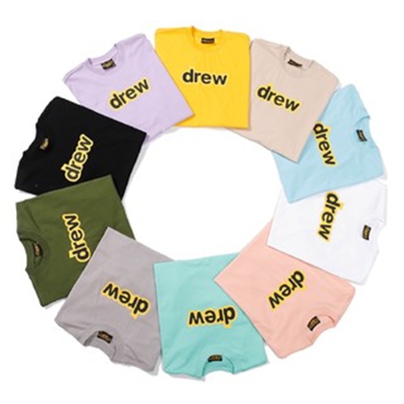 Áo Thun Cotton Tay Ngắn In Chữ Dr168Ee Thời Trang Cổ Điển Dành Cho Nam Và Nữ