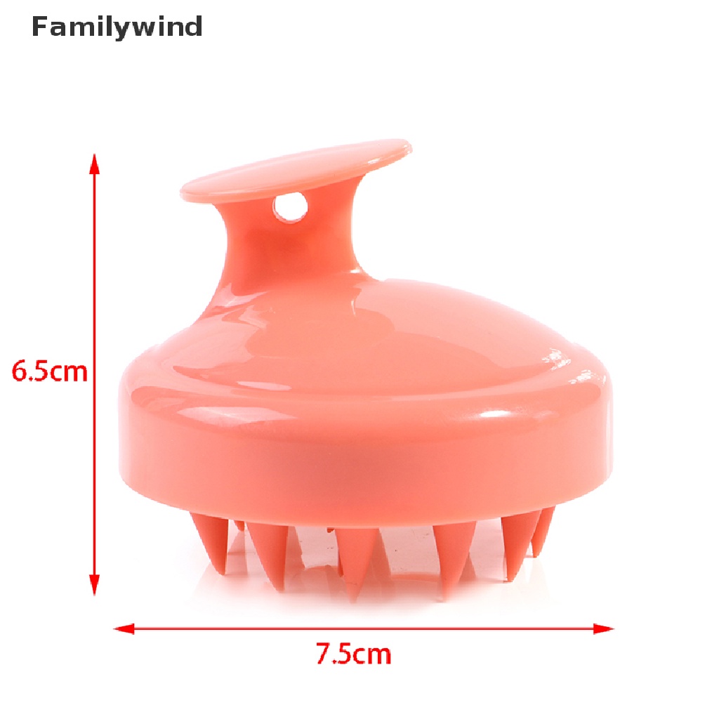 Lược Silicone Mềm Dùng Gội Đầu Tiện Dụng