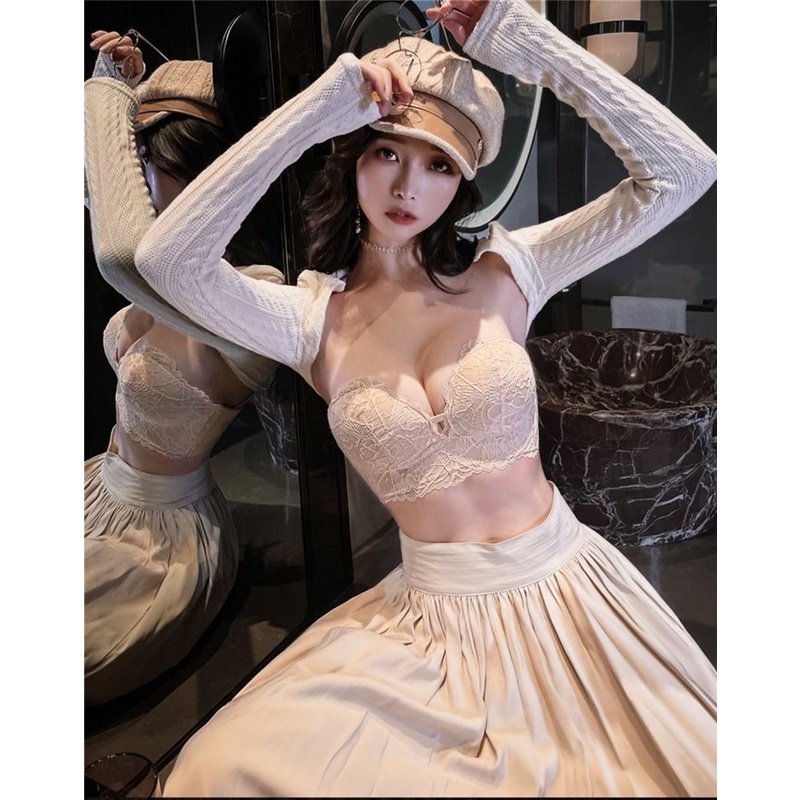 Áo Nâng Ngực Không Dây Ibra's Store Không Gọng Tạo Khe Sexy, Áo Lót Nữ Mút Nâng Bàn Tay Êm Mềm Chống Tụt Và Chảy Xệ A30