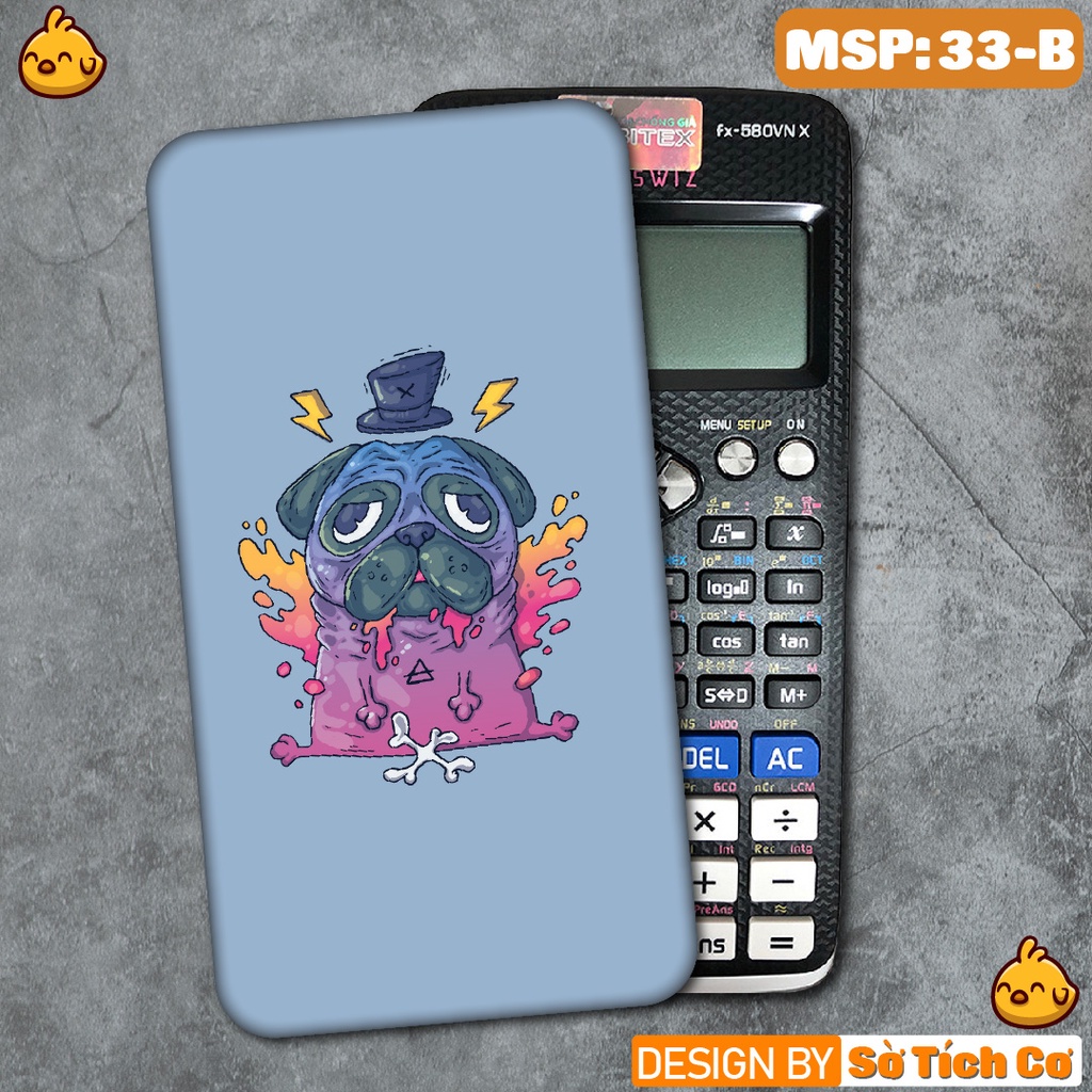 Miếng decal dán máy tính fx-570, fx-580, fx-880, Casio, Vinacal,... Monster MSP: 33