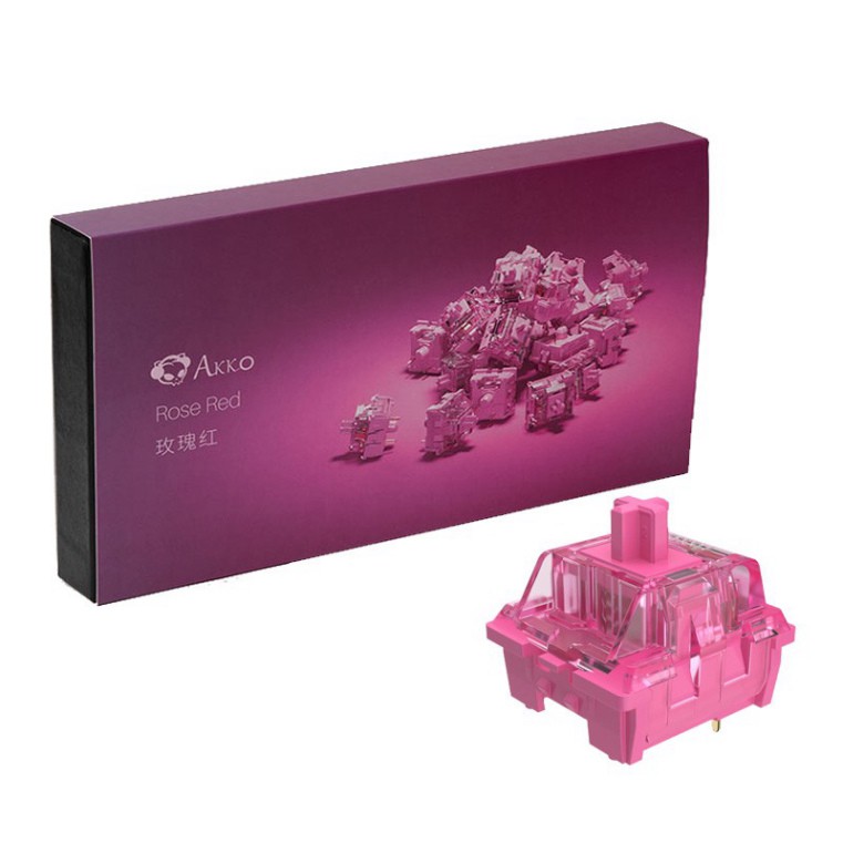 AKKO CS switch – Rose Red (45 switch)