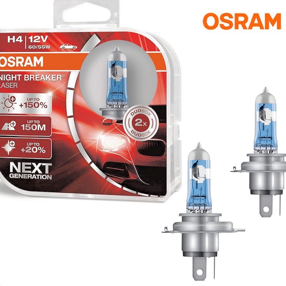 Bóng đèn OSRAM H4 12V 60/55W 150%