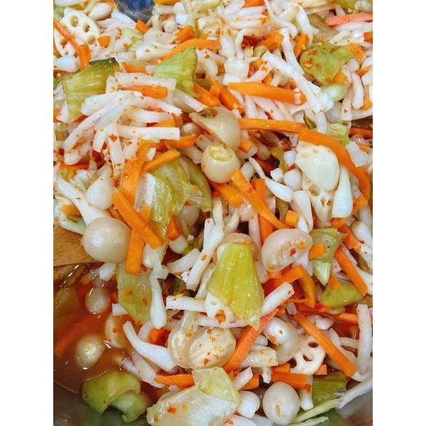 1kg KIM CHI CỦ SEN - DƯA CHUA THẬP CẨM