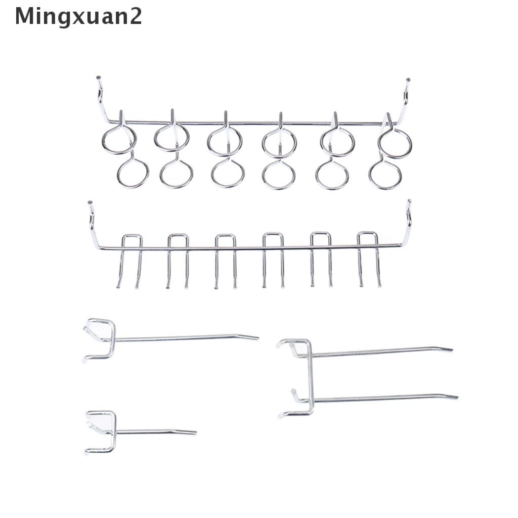 Set 81 móc treo đồ dùng kèm bảng pegboard tiện dụng
