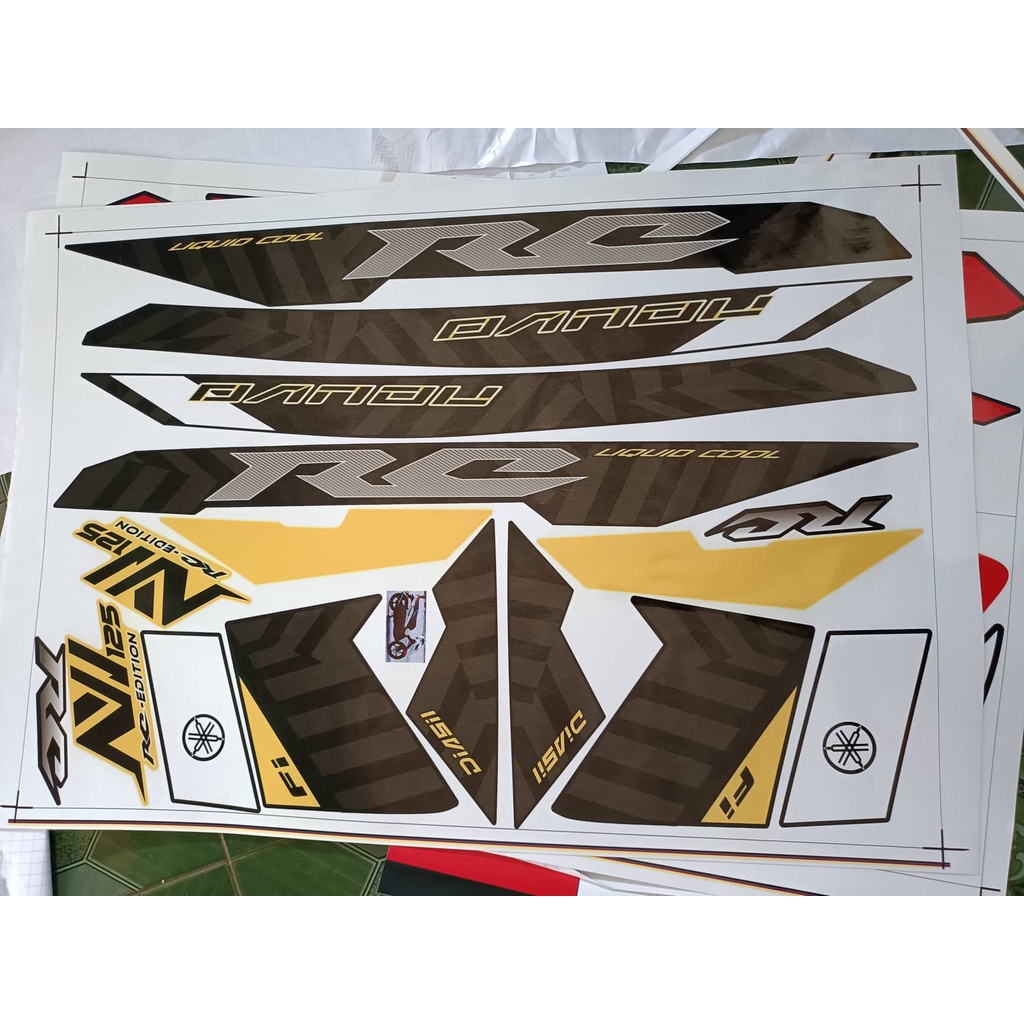 Tem rời nouvo 6 RC đỏ đen. trắng, VÀNG