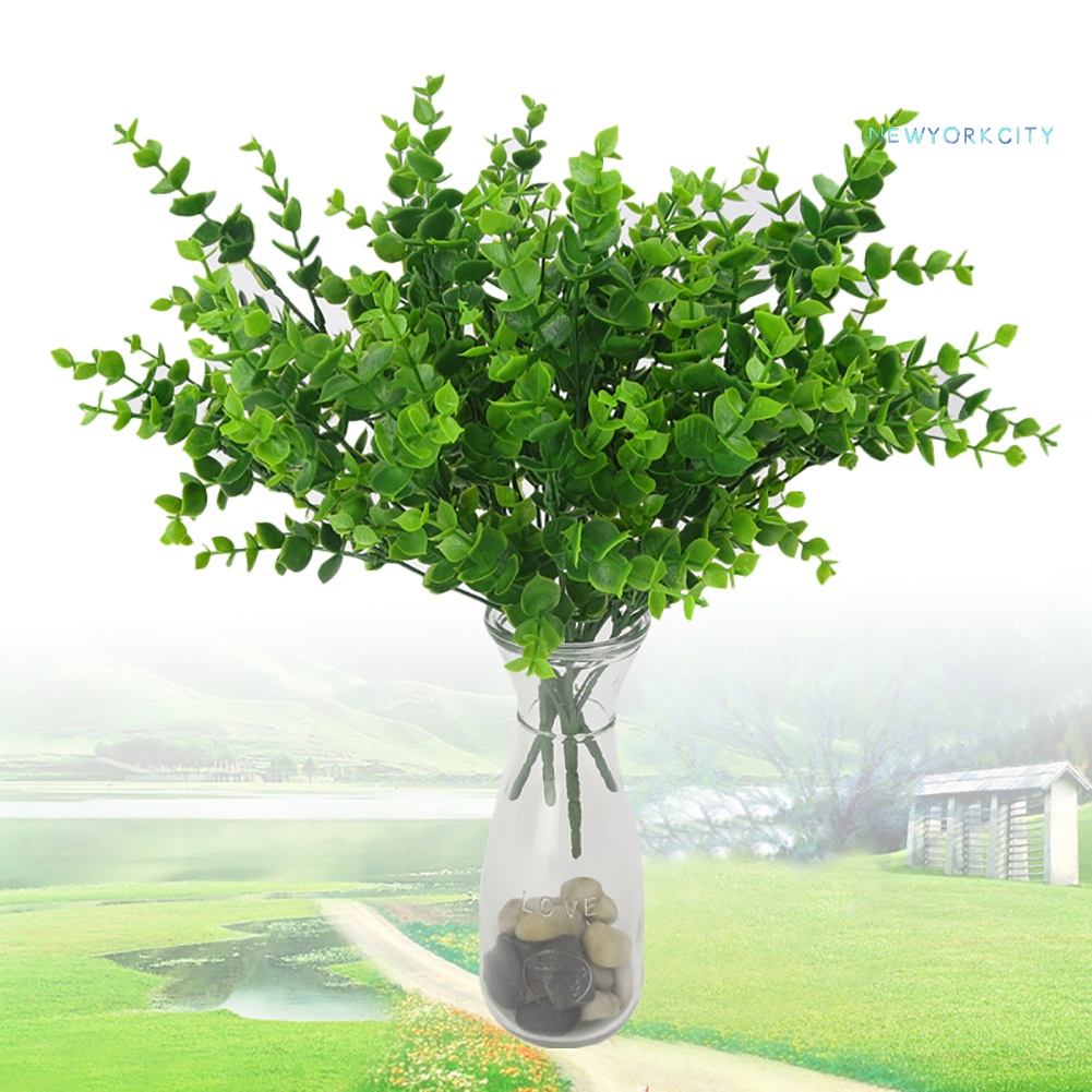 1 Nhánh Lá Giả Bằng Lụa Dùng Trang Trí Tiệc Cưới / Nhà Cửa