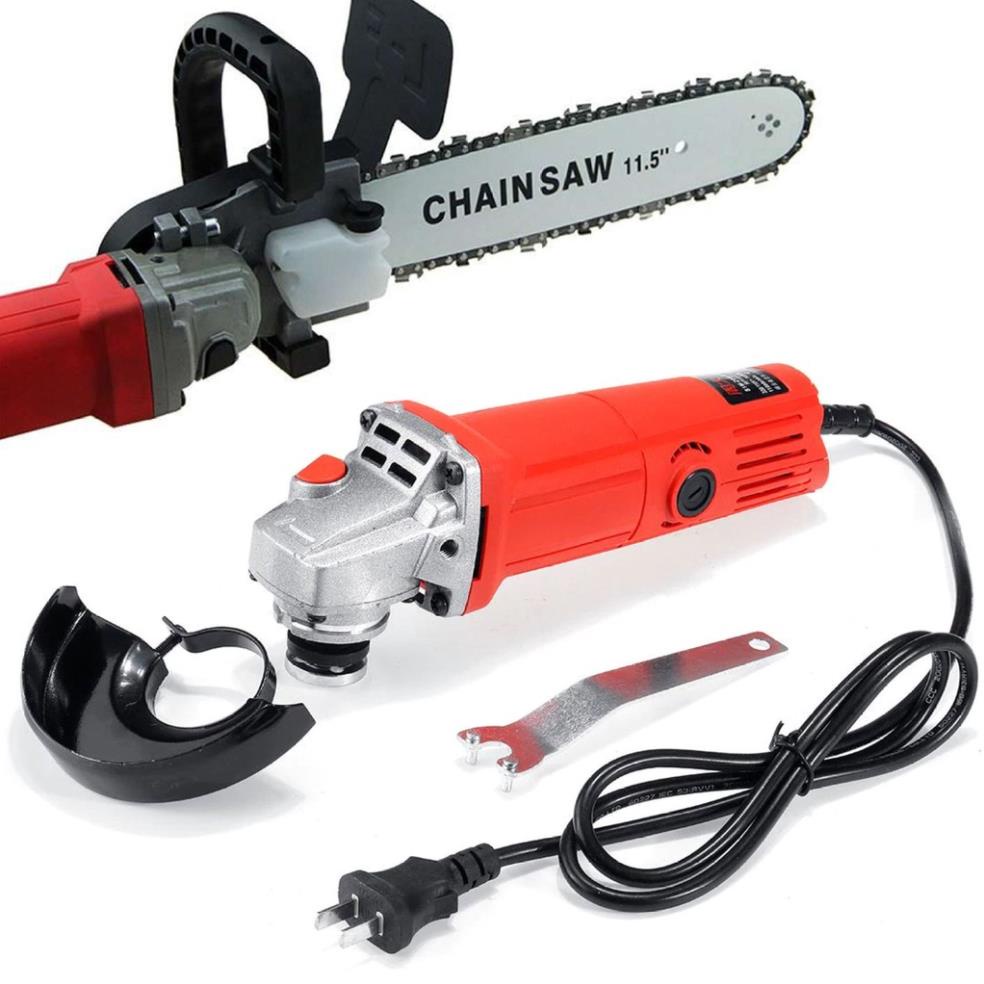 [Ảnh thật/Video -⚡️FREESHIP⚡️] Combo máy mài góc Aotuo + lưỡi cưa xích - máy cưa cầm tay siêu rẻ - cưa cành - cắt gỗ