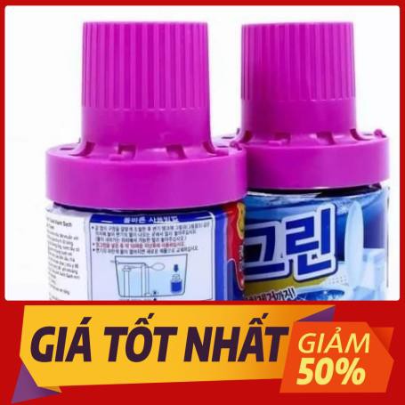 Combo 2 chai tẩy bồn cầu khử mùi Hàn quốc - Chai tẩy tolet khử mùi tạo mùi thơm