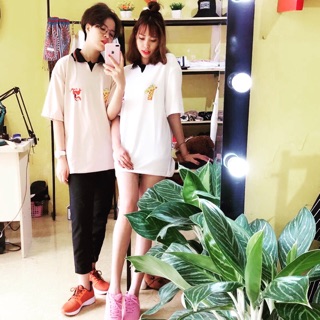 Áo thun cổ trụ