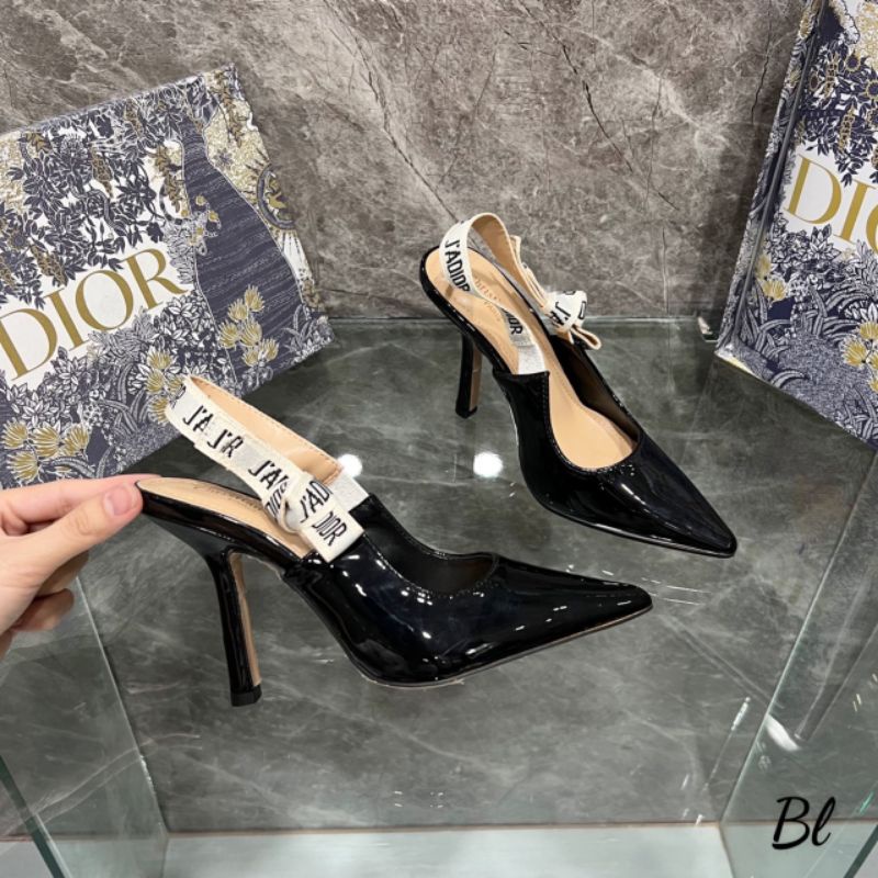 Lo Sandal 9p Gót Cong Da Bóng Mềm Êm Chân Fullbox Bill Túi Hãng Cao Cấp