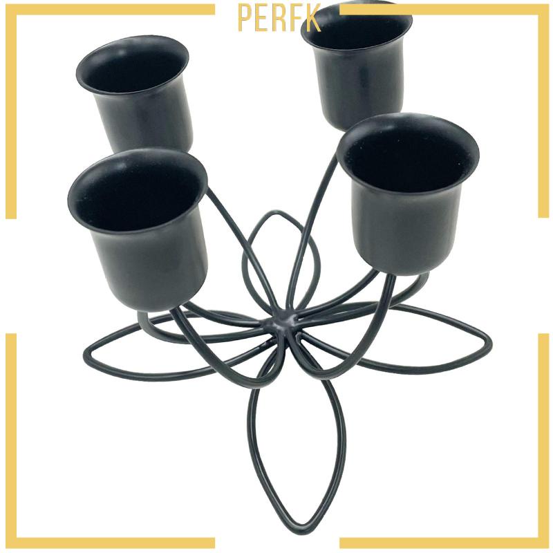 Giá Đỡ Đèn Cầy Màu Vàng Kim Sang Trọng Trang Trí Nhà Cửa / Tiệc Cưới