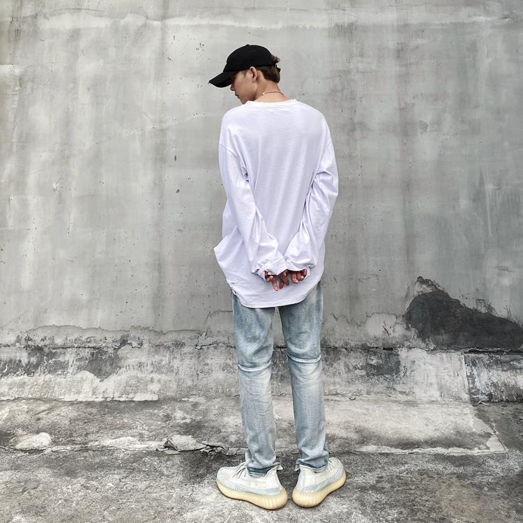 Quần Jeans Nam Dài Ống Đứng Mài Rách Thời Trang Hàn