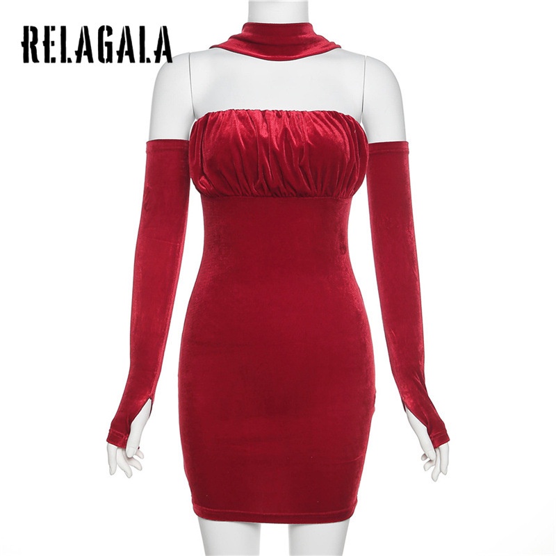 Đầm Hai Dây Dáng Chữ A Lưng Cao Màu Trơn Thời Trang Cho Nữ