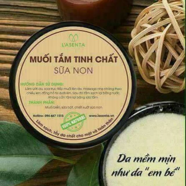 Muối tắm tinh chất sữa non