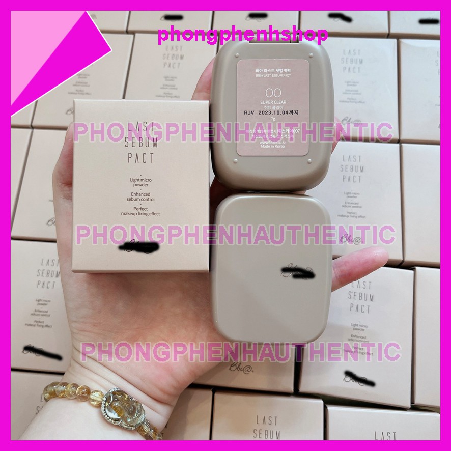 Phấn nén trong suốt kiềm dầu Last Sebum Pact Light Micro Powder 7g | BigBuy360 - bigbuy360.vn