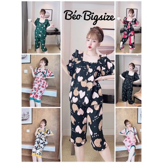 Bigsize Cao Cấp Kiểu Dáng Đẹp Vải Satin Lạnh Mặc Cực Thích