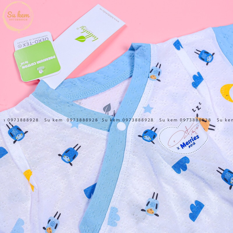 Lullaby- Bộ quần áo Yukata cao cấp 100% cotton siêu thoáng cho bé (quà bỉm meries)