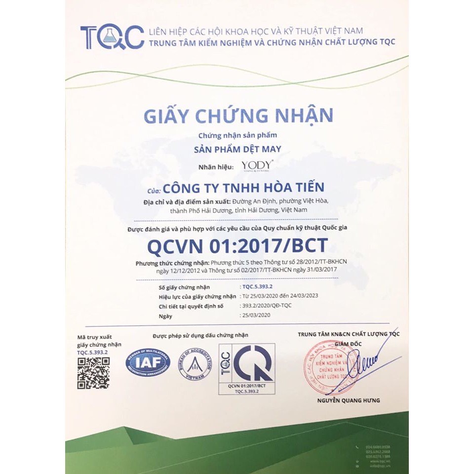 Combo 5 Khẩu Trang Vải Kháng Khuẩn Yody
