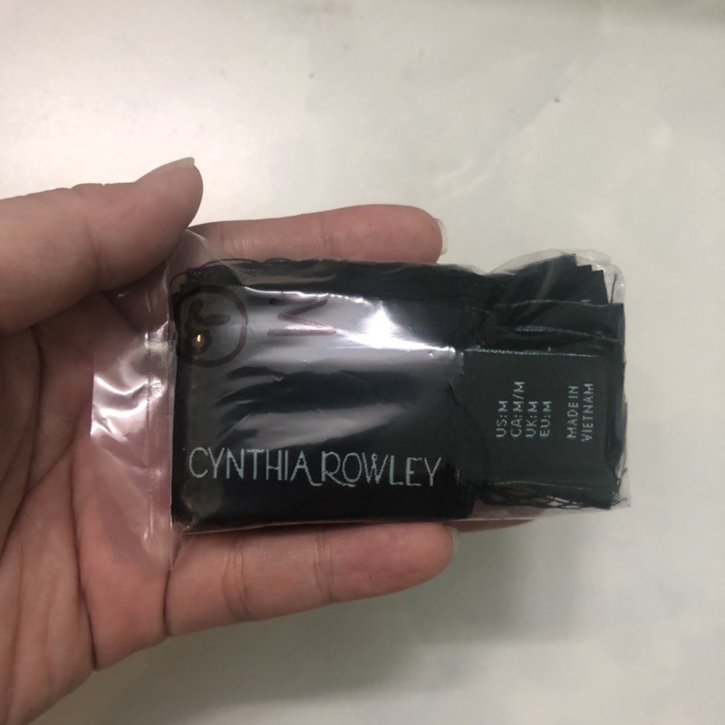 Set 20-50 Nhãn Cổ Hiệu Cynthia Rowley / Size S/M/L/XL Hàng Công Ty