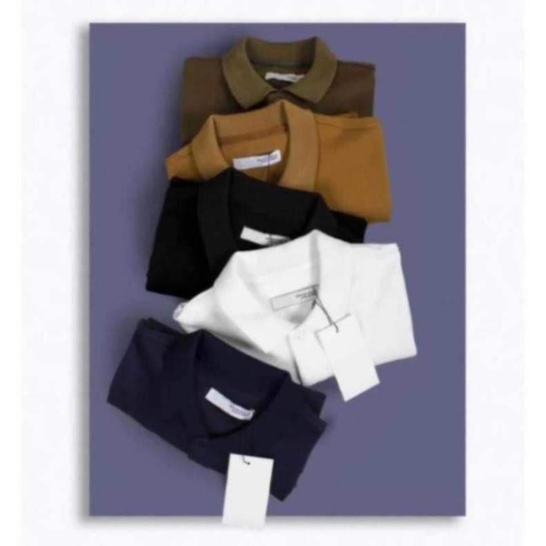 Áo polo nam cao cấp xuất khẩu vải kẻ chéo co giãn đứng dáng form ôm lịch lãm PL23 - Leo Vatino