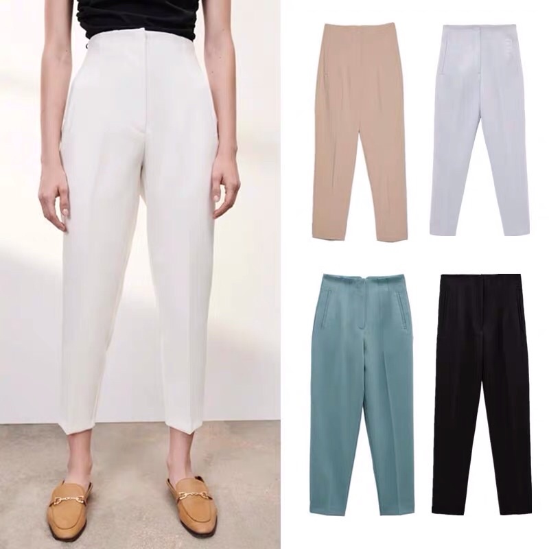 Quần baggy Zara xuất form đẹp full tag mác
