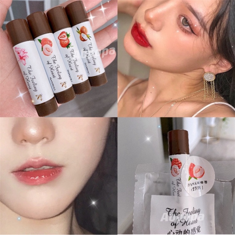 [Hàng mới về] Son dưỡng môi HANBOLI dạng thạch trái cây vaseline màu tiệp da ILY
