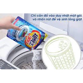 Bột vệ sinh máy giặt Hàn Quốc sát khuẩn khử mùi an toàn cho gia đình 450g BAHOBASA