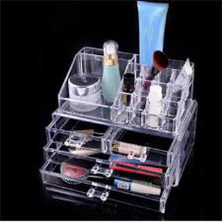 KHAY ĐỰNG MỸ PHẨM CAO CẤP mica
