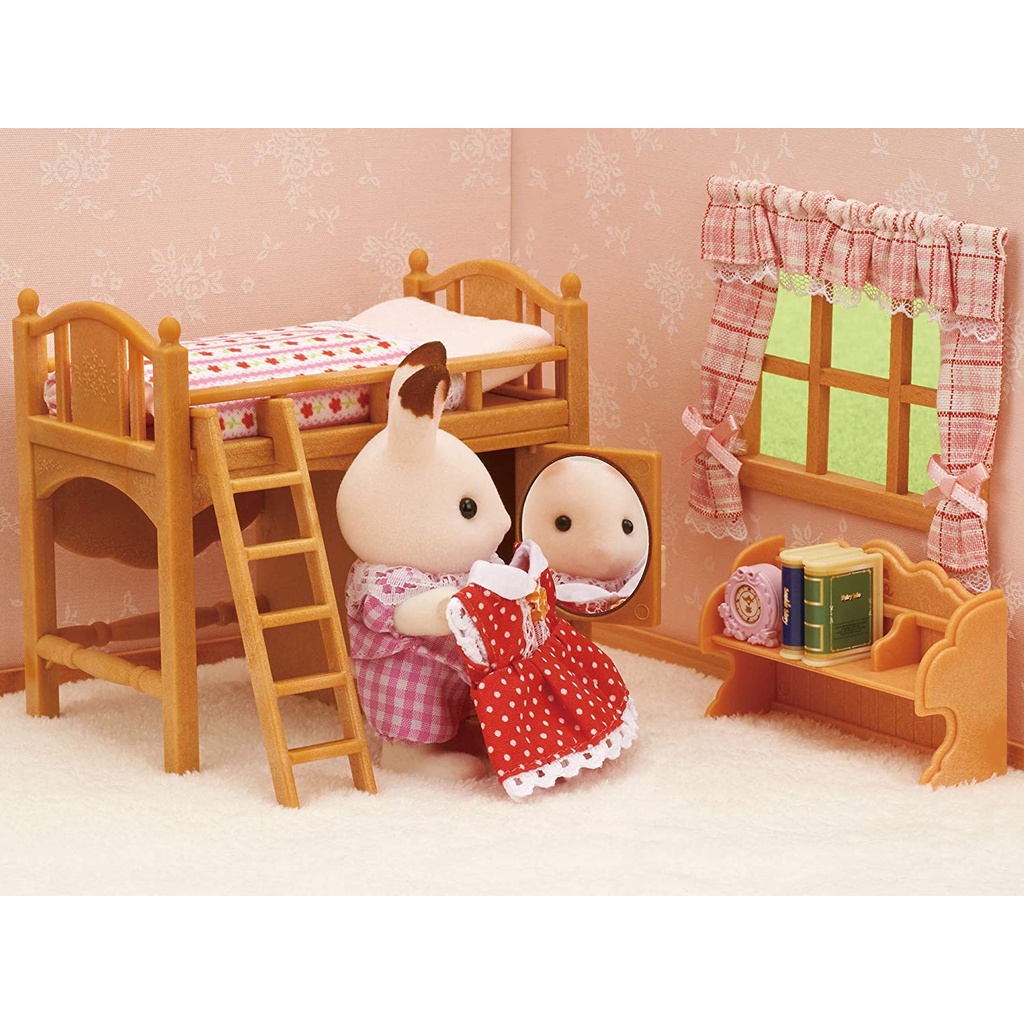 Sylvanian Families Bộ Giường Gác Xếp Loft Bed