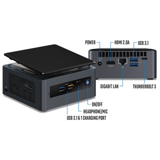 Pc intel nuc kit boxnuc8i3beh2 i3 8109u