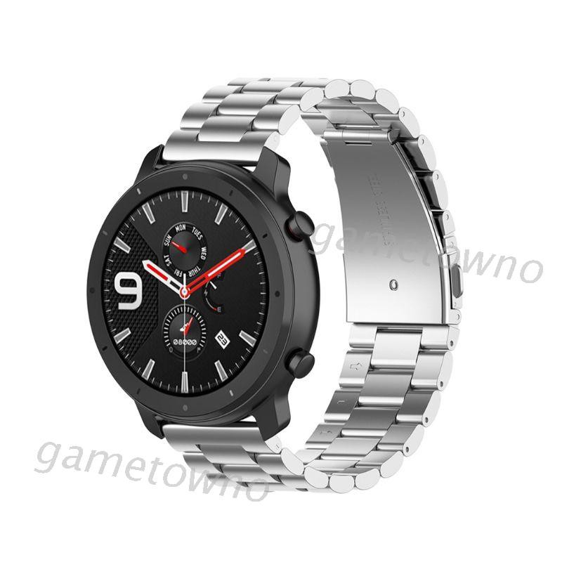Dây Đeo Đồng Hồ Bằng Thép Không Gỉ Cho Huami Amazfit Gtr 47mm / Pace / Stratos / Ticwatch Pro / E2 / S2 / Samsung Galaxy Watch 46mm R800