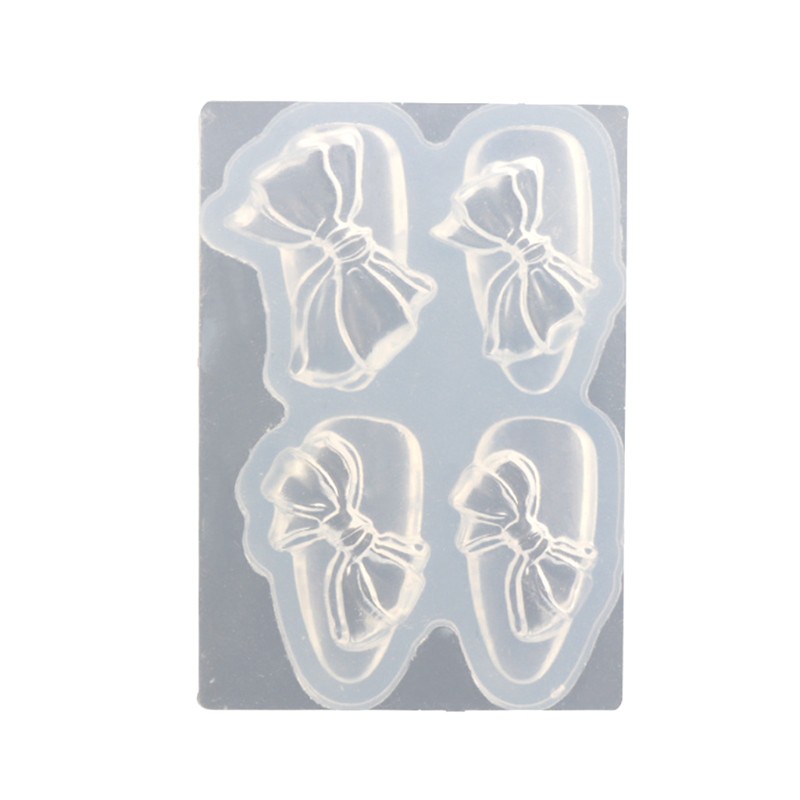Khuôn silicone làm phụ kiện trang trí móng tay trang sức epoxy resin pha lê DIY thủ công tiện lợi