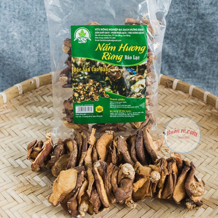 ( 3 MÓN ) COMBO SUM VẦY - Miến dong 500G – Măng khô 200G - Nấm hương khô 100G - Đặc sản Cao Bằng