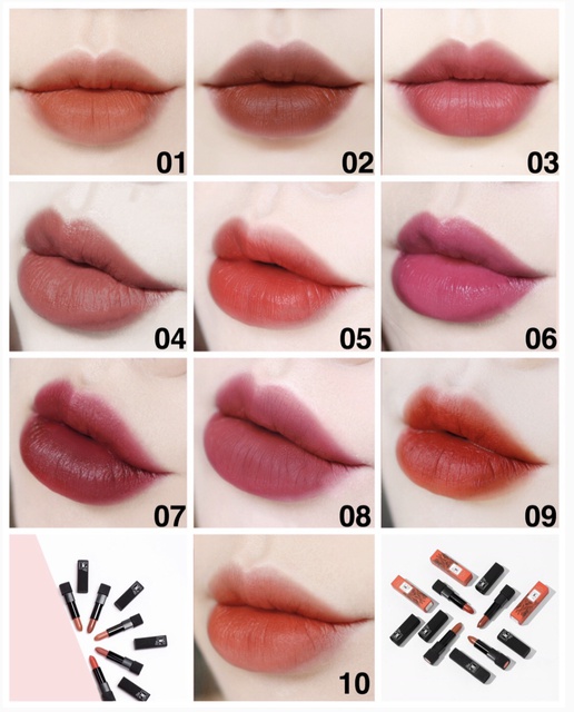 Son lì mềm The 20 Velvet Matte Lipstick