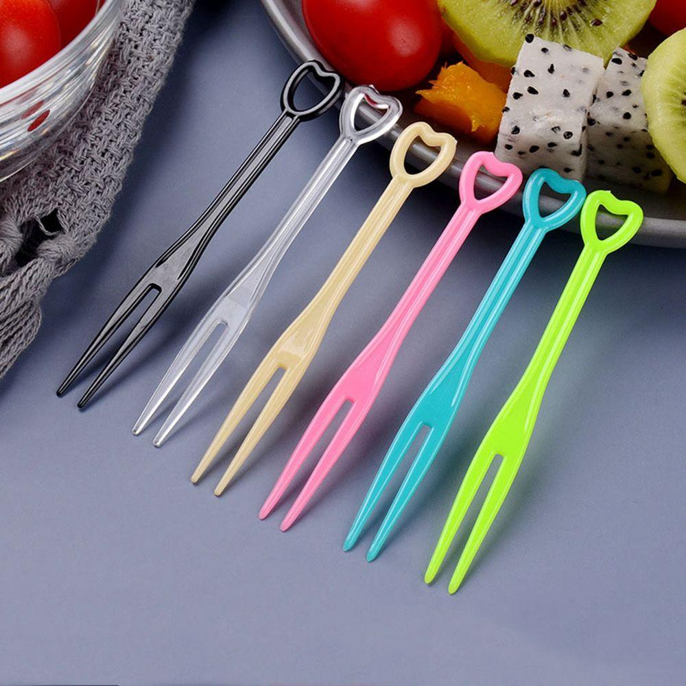 YIYU Nĩa Ăn Trái Cây Mini Trang Trí Bàn Ăn