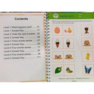 Sequencing tư duy cho trẻ