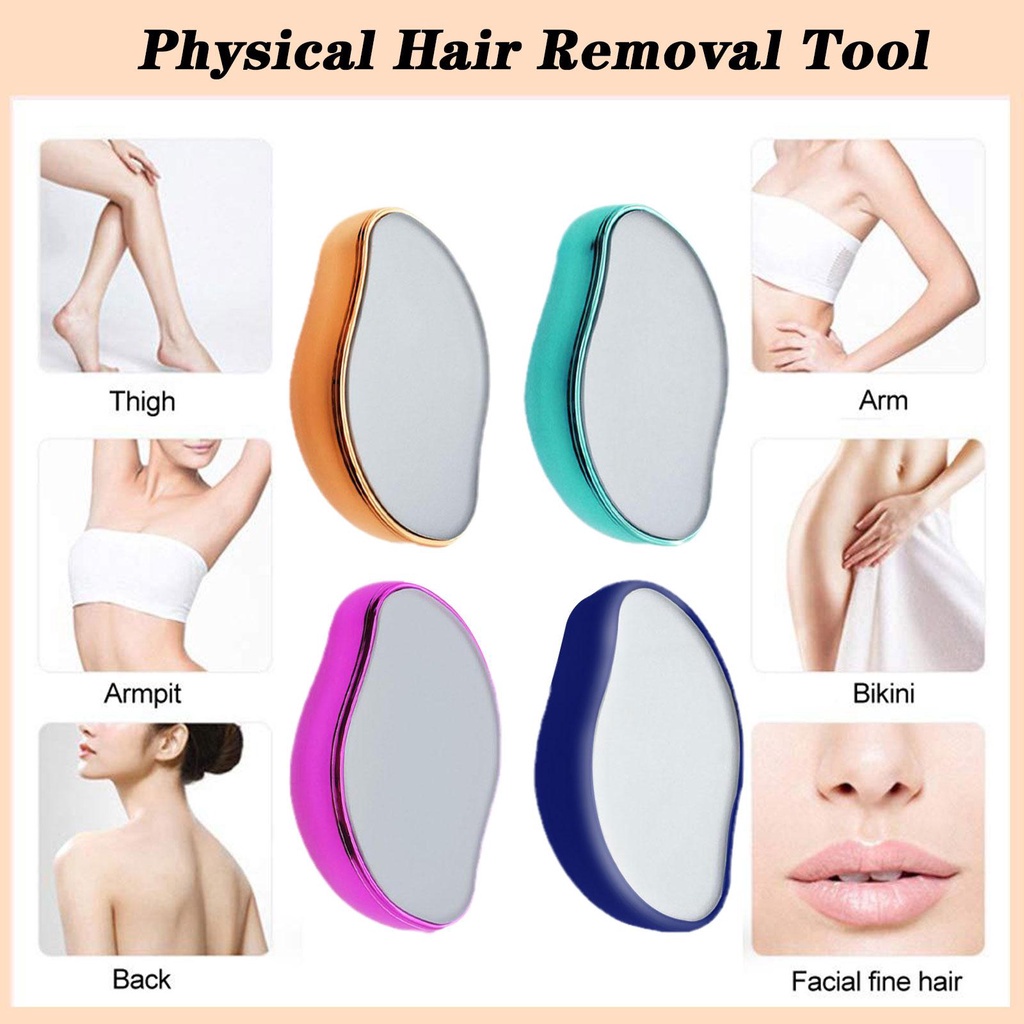 Dụng Cụ Tẩy Lông 4 Màu An Toàn Không Đau Dễ Sử Dụng N0Z5