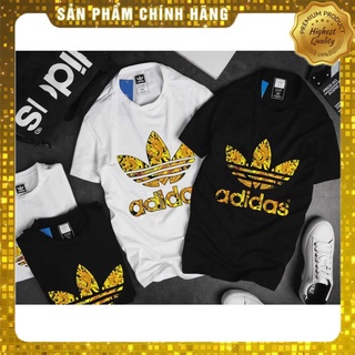 Áo thun nam nữ from rộng tay ngắn adidas in họa tiết