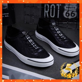 Giày Da Nam Thời Trang - Giày Sneaker 2 Màu Cao Cấp - GD9212  - vippermark